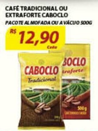 Assaí Atacadista Cafe Tradicional ou Extraforte Caboclo 500g oferta