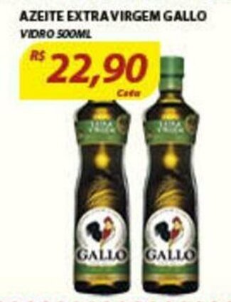 Assaí Atacadista Azeite Extra Virgem Gallo 500ml oferta