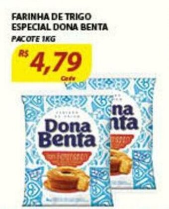 Assaí Atacadista Farinha de Trigo Especial Dona Benta 1kg oferta