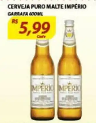 Assaí Atacadista Cerveja Puro Malte Imperio 600ml oferta