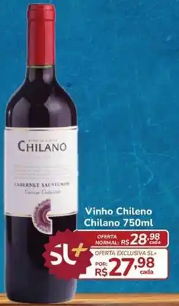 Super Luna Vinho Chileno Chilano oferta