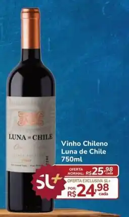 Super Luna Vinho Chileno Luna de Chile oferta
