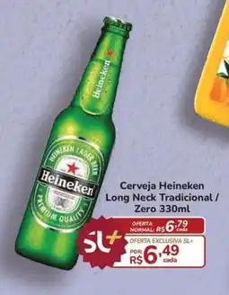 Super Luna Cerveja Heineken Long Neck Tradicional/ Zero oferta