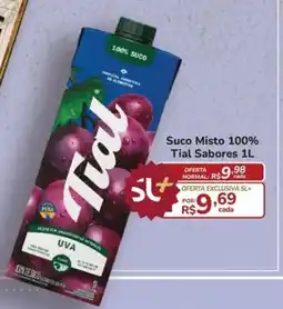 Super Luna Suco Misto 100% Tial Sabores oferta