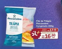 Super Luna Filé de Tilápia Pescanobre Congelado oferta