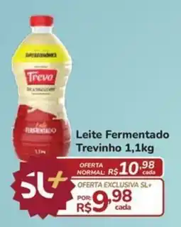Super Luna Leite Fermentado Trevinho oferta