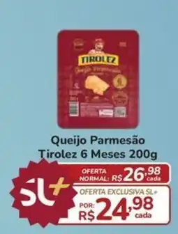 Super Luna Queijo Parmesão Tirolez 6 Meses oferta
