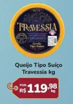 Super Luna Queijo Tipo Suíço Travessia oferta