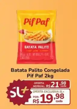 Super Luna Batata Palito Congelada Pif Paf oferta