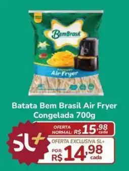 Super Luna Batata Bem Brasil Air Fryer Congelada oferta