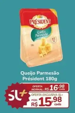 Super Luna Queijo Parmesão Président oferta