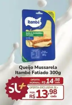 Super Luna Queijo Mussarela Itambé Fatiado oferta