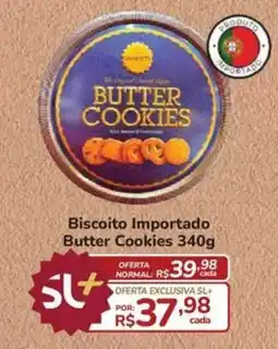 Super Luna Biscoito Importado Butter Cookies oferta
