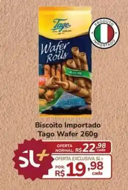 Super Luna Biscoito Importado Tago Wafer oferta