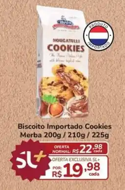 Super Luna Biscoito Importado Cookies Merba oferta