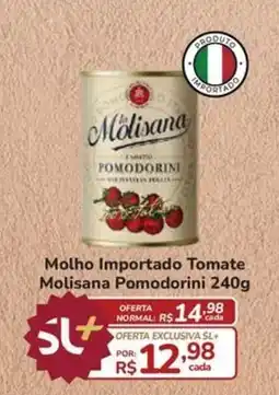 Super Luna Molho Importado Tomate Molisana Pomodorini oferta