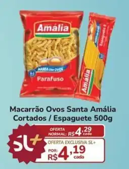 Super Luna Macarrão Ovos Santa Amália Cortados/Espaguete oferta