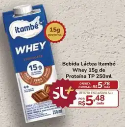 Super Luna Bebida Láctea Itambé Whey 15g de Proteína TP oferta