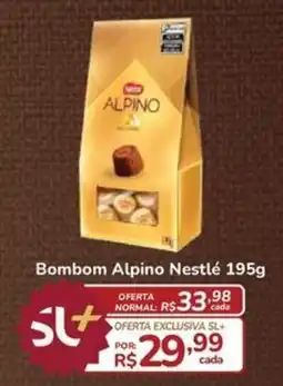 Super Luna Bombom Alpino Nestlé oferta