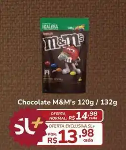 Super Luna Chocolate M&M's oferta