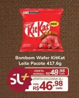 Super Luna Bombom Wafer KitKat Leite Pacote oferta