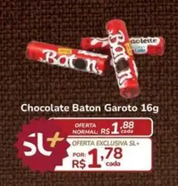 Super Luna Chocolate Baton Garoto oferta