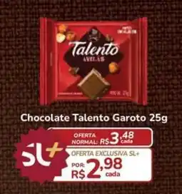 Super Luna Chocolate Talento Garoto oferta