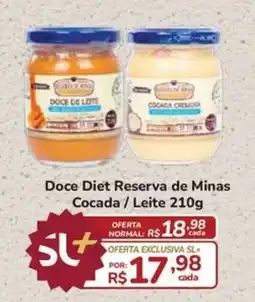 Super Luna Doce Diet Reserva de Minas Cocada/Leite oferta