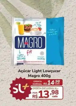 Super Luna Açúcar Light Lowçucar Magro oferta