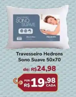 Super Luna Travesseiro Hedrons Sono Suave 50x70 oferta