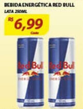 Assaí Atacadista Bebida energetica Red Bull 250ml oferta