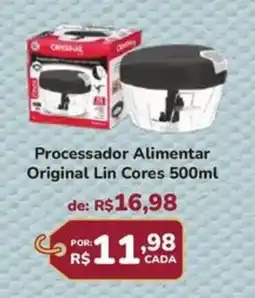 Super Luna Processador Alimentar Original Lin Cores oferta