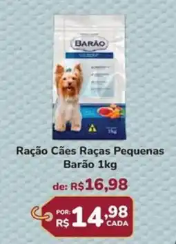 Super Luna Ração Cães Raças Pequenas Barão oferta