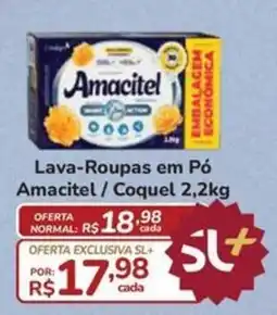Super Luna Lava-Roupas em Pó Amacitel / Coquel oferta