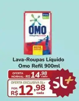 Super Luna Lava-Roupas Líquido Omo Refil oferta