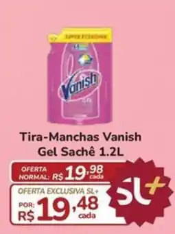 Super Luna Tira-Manchas Vanish Gel Sachê oferta