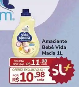 Super Luna Amaciante Bebê Vida Macia oferta