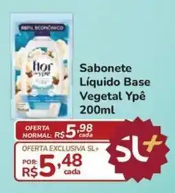 Super Luna Sabonete Líquido Base Vegetal Ypê oferta