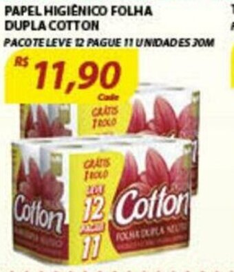 Assaí Atacadista Papel Higienico Folha Dupla Cotton oferta