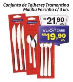 Comper Conjunto de Talheres Tramontina Malibu Feirinha c/ 3 un. oferta