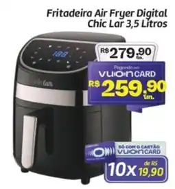 Comper Fritadeira Air Fryer Digital Chic Lar oferta