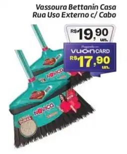 Comper Vassoura Bettanin Casa Rua Uso Externo c/ Cabo oferta