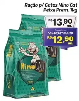 Comper Ração p/ Gatos Nino Cat Peixe Prem. oferta