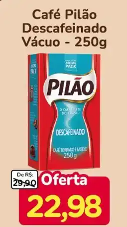 Nagumo Café Pilão Descafeinado Vácuo oferta