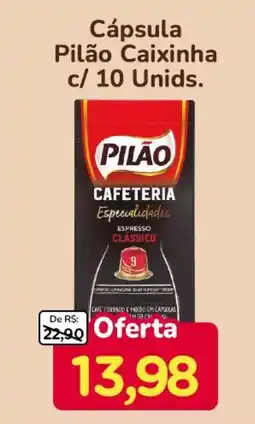 Nagumo Cápsula Pilão Caixinha c/ 10 Unids. oferta