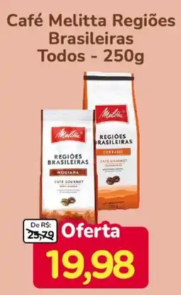 Nagumo Café Melitta Regiões Brasileiras Todos oferta