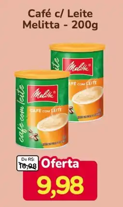 Nagumo Café c/ Leite Melitta oferta