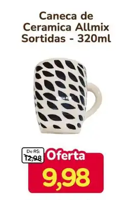Nagumo Caneca de Ceramica Allmix Sortidas oferta