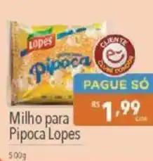 Supermercados Condor Milho para Pipoca Lopes oferta
