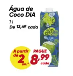 Dia Água de Coco DIA oferta